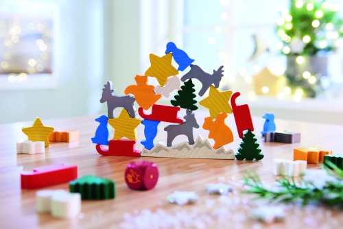 Haba Jeu Animal sur Animal Édition de Noël